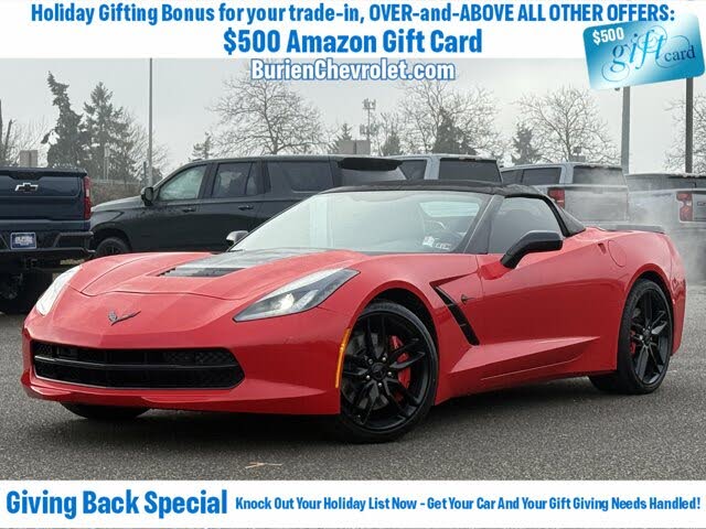 2016 Chevrolet Corvette Stingray Z51 1LT Convertible RWD