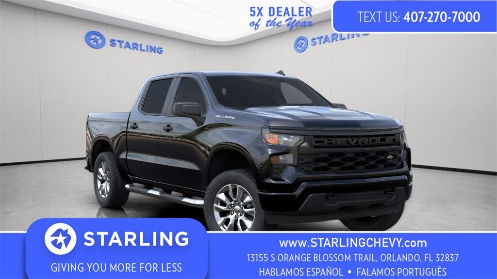 2026 Chevrolet Silverado 1500 Custom Crew Cab RWD
