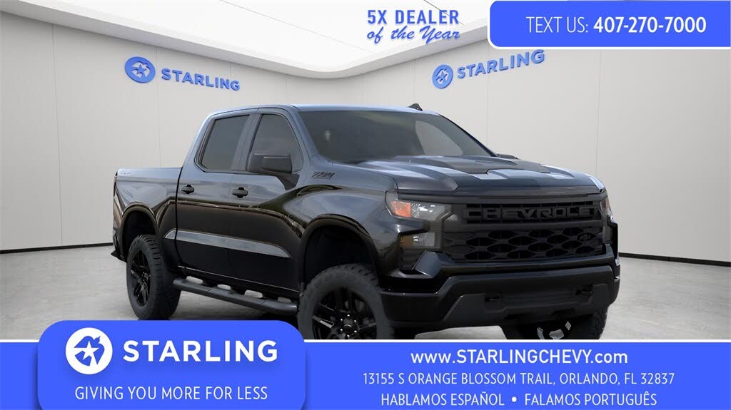 2026 Chevrolet Silverado 1500 Custom Trail Boss Crew Cab 4WD