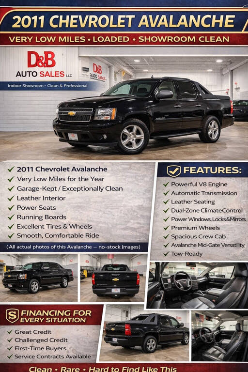 2011 Chevrolet Avalanche LTZ 4WD