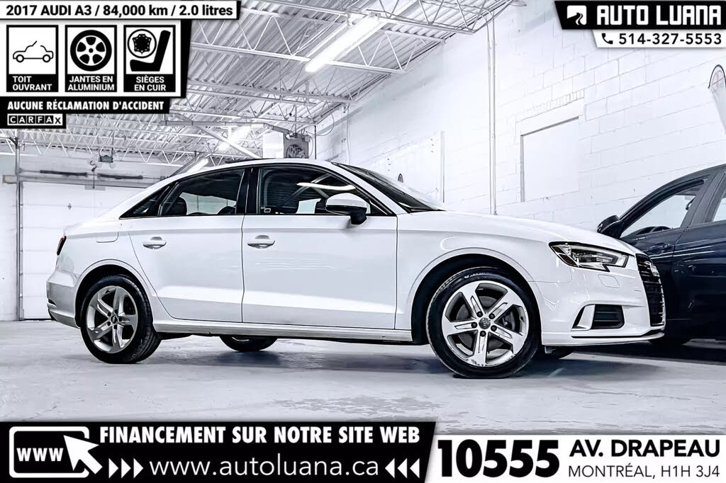 Audi A3 2.0T Premium Plus Sedan FWD 2017