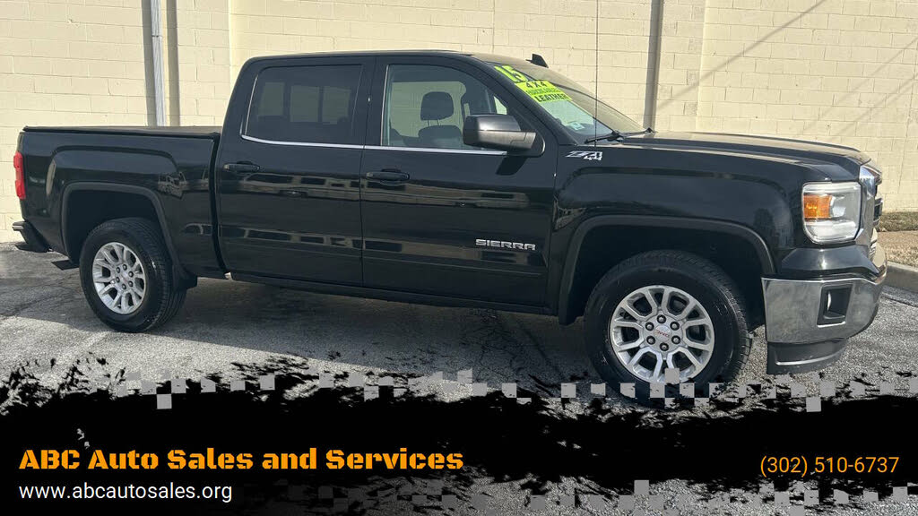 2015 GMC Sierra 1500 SLE Crew Cab 4WD