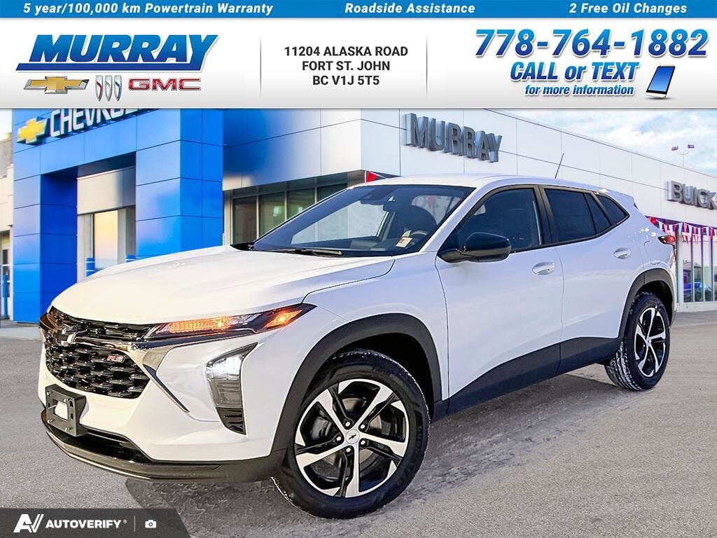 2026 Chevrolet Trax RS with 1RS FWD