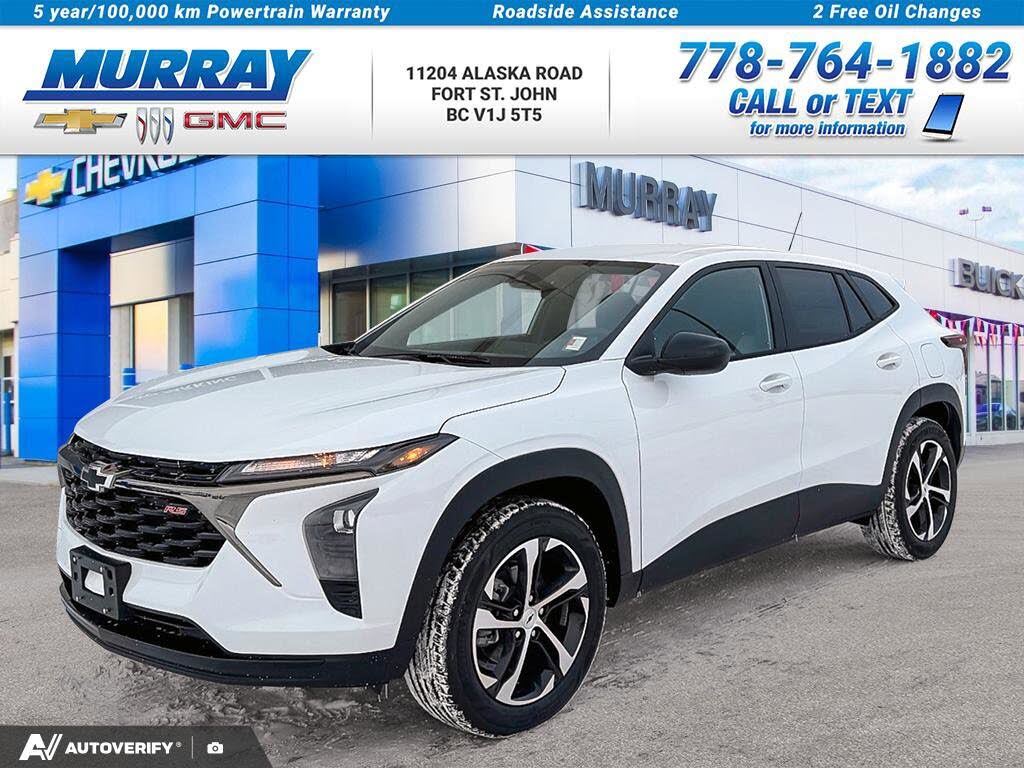 2026 Chevrolet Trax RS with 1RS FWD