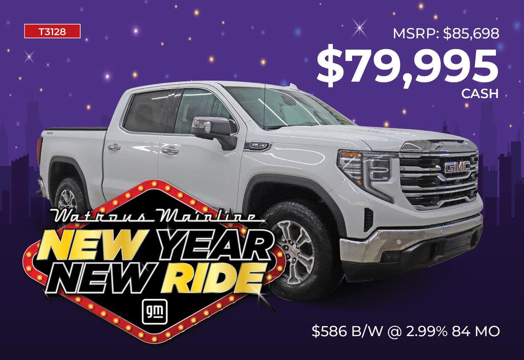 GMC Sierra 1500 SLT Crew Cab 4WD 2026