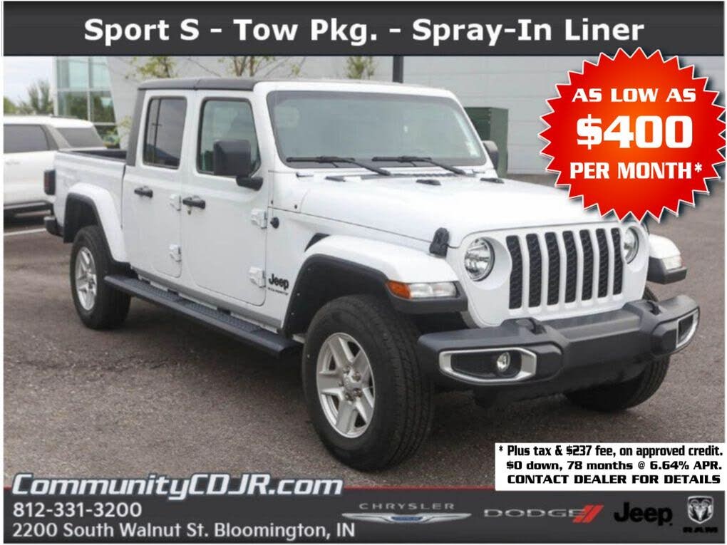 2023 Jeep Gladiator Sport S Crew Cab 4WD