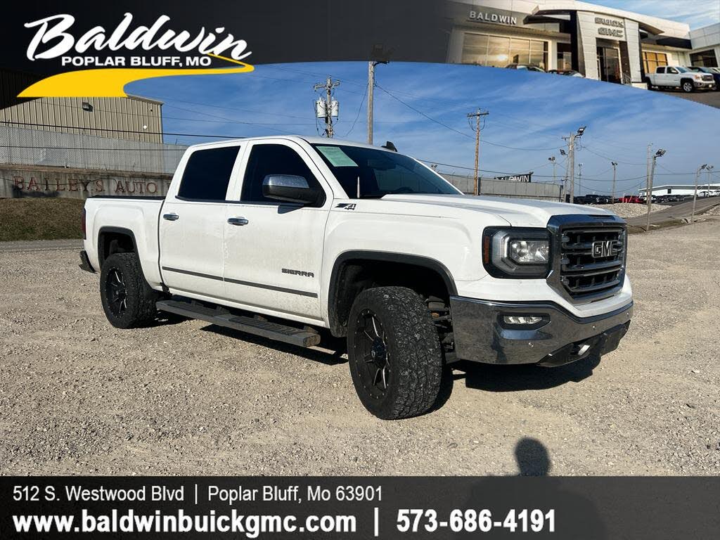 2018 GMC Sierra 1500 SLT Crew Cab 4WD