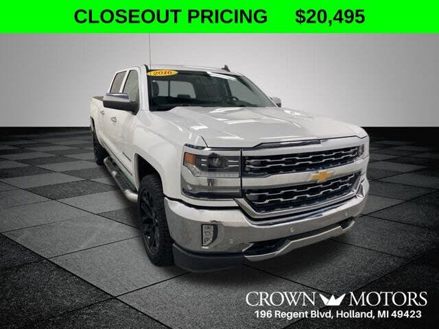 2016 Chevrolet Silverado 1500 LTZ Crew Cab 4WD