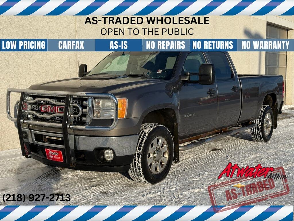 2013 GMC Sierra 3500HD SLE Crew Cab 4WD