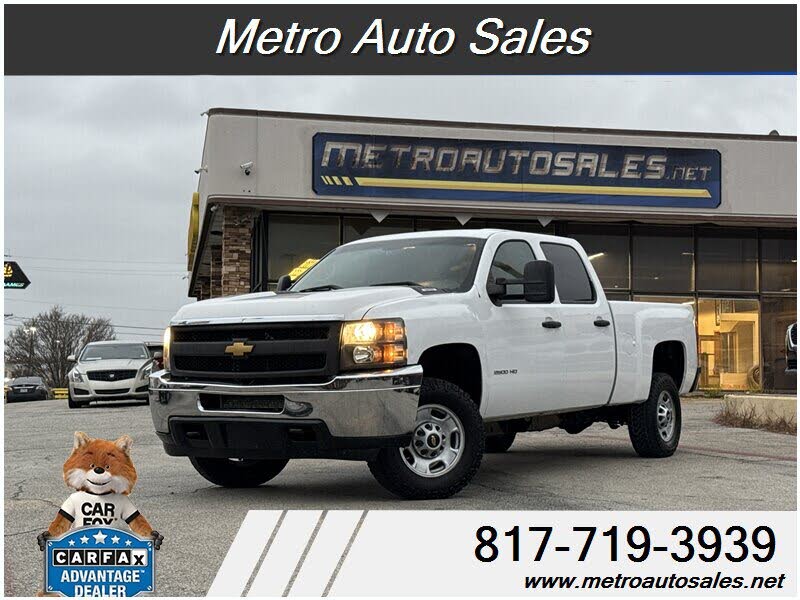 2013 Chevrolet Silverado 2500HD Work Truck Crew Cab 4WD