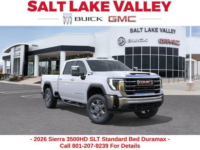 2026 GMC Sierra 3500HD SLT Crew Cab 4WD