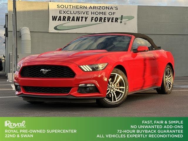 2016 Ford Mustang EcoBoost Premium Convertible RWD