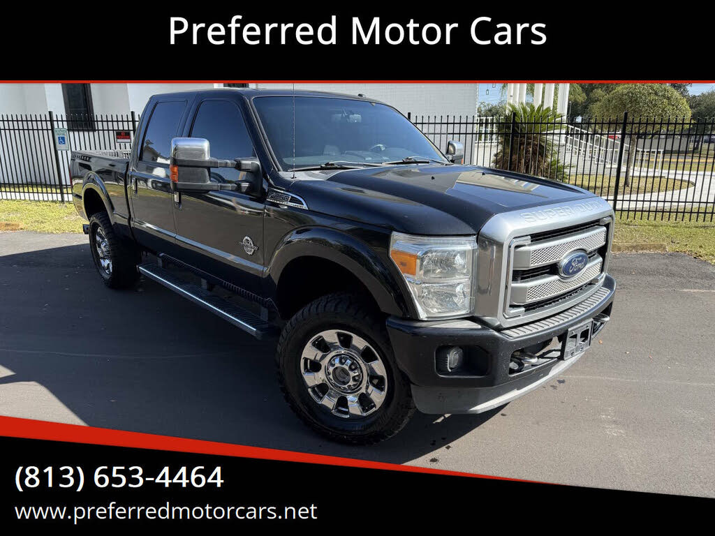 2013 Ford F-250 Super Duty Platinum Crew Cab 4WD