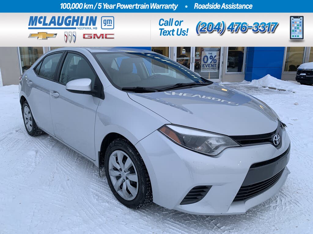 2016 Toyota Corolla CE