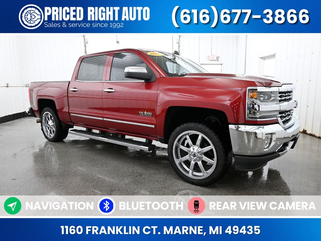 2018 Chevrolet Silverado 1500 LTZ Crew Cab 4WD