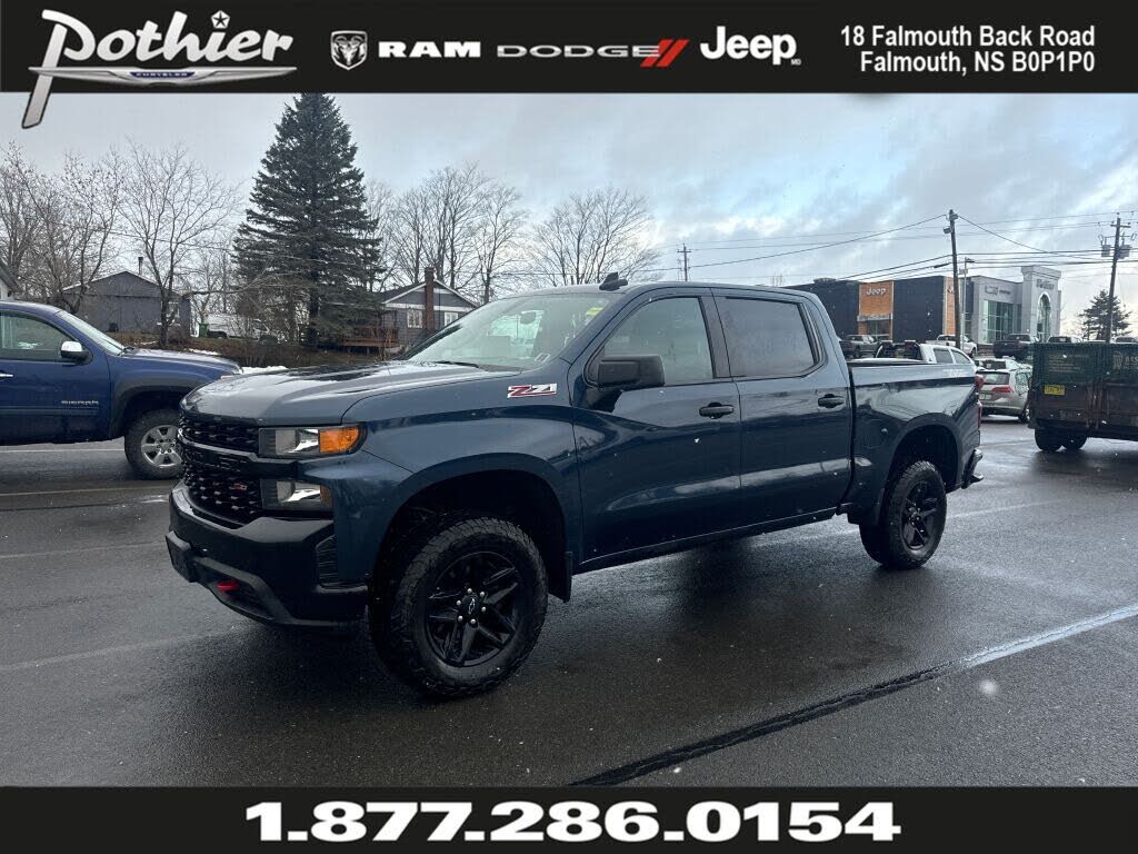 Chevrolet Silverado 1500 Custom Trail Boss Crew Cab 4WD 2022