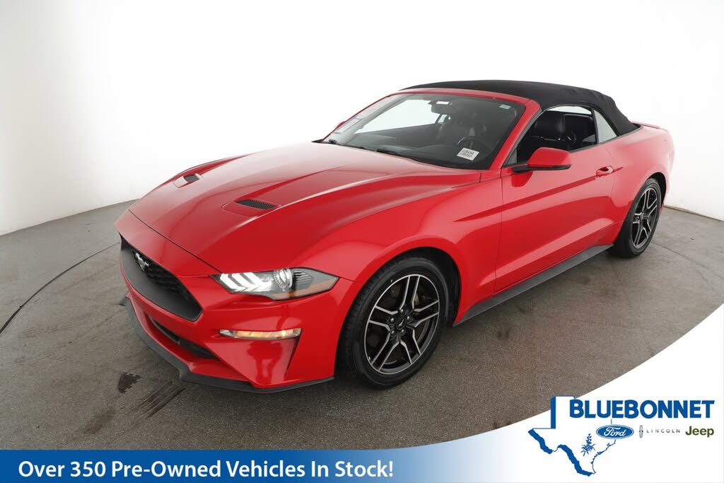 2018 Ford Mustang EcoBoost Convertible RWD