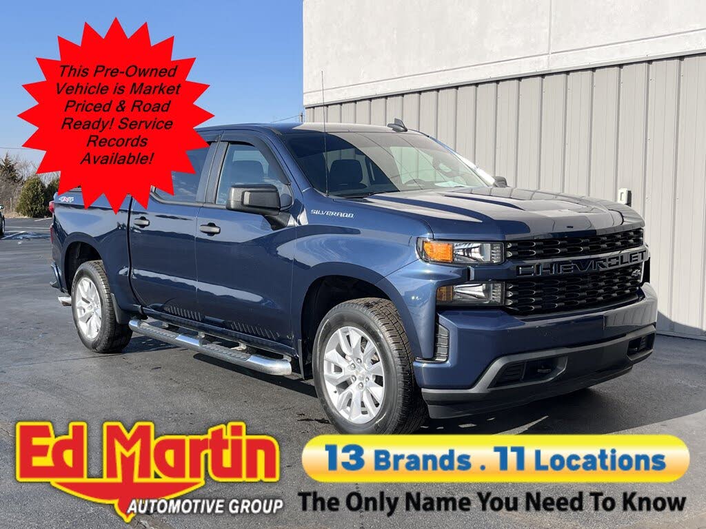 2021 Chevrolet Silverado 1500 Custom Crew Cab 4WD