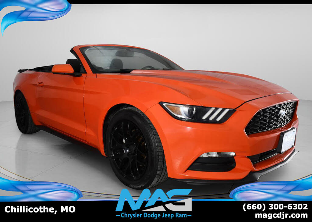 2016 Ford Mustang V6 Convertible RWD