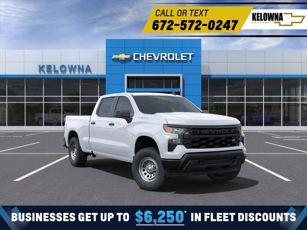 2025 Chevrolet Silverado 1500 Work Truck Crew Cab 4WD