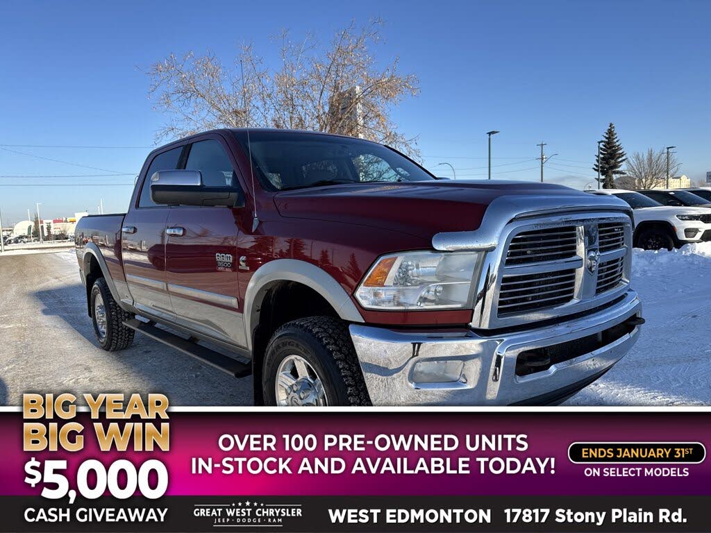 2010 Dodge RAM 3500 Laramie Crew Cab 4WD