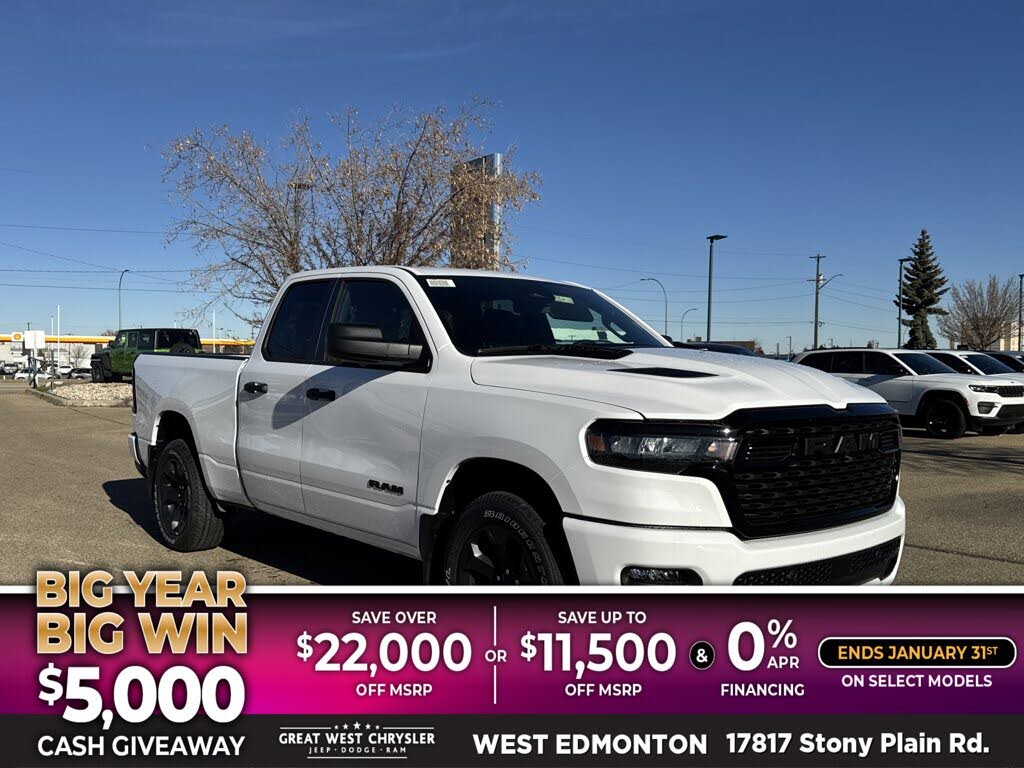 RAM 1500 Tradesman Quad Cab 4WD 2025