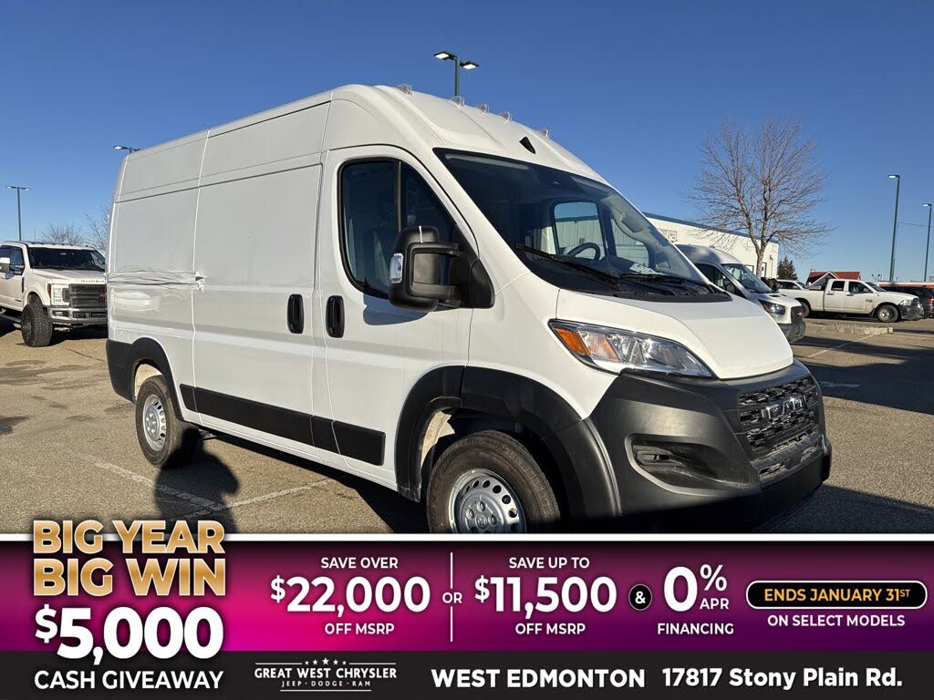 2026 RAM ProMaster 2500 Tradesman 136 High Roof Cargo Van FWD