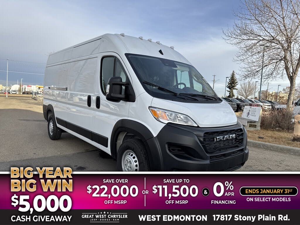 2026 RAM ProMaster 2500 Tradesman 159 High Roof Cargo Van FWD