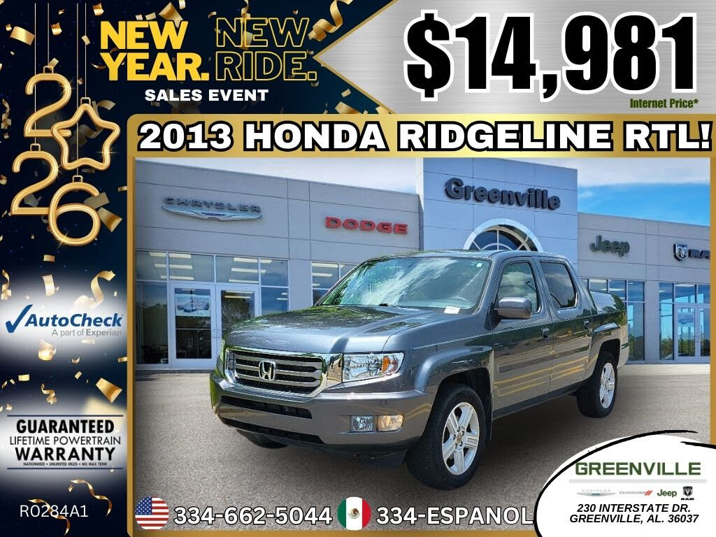 2013 Honda Ridgeline RTL