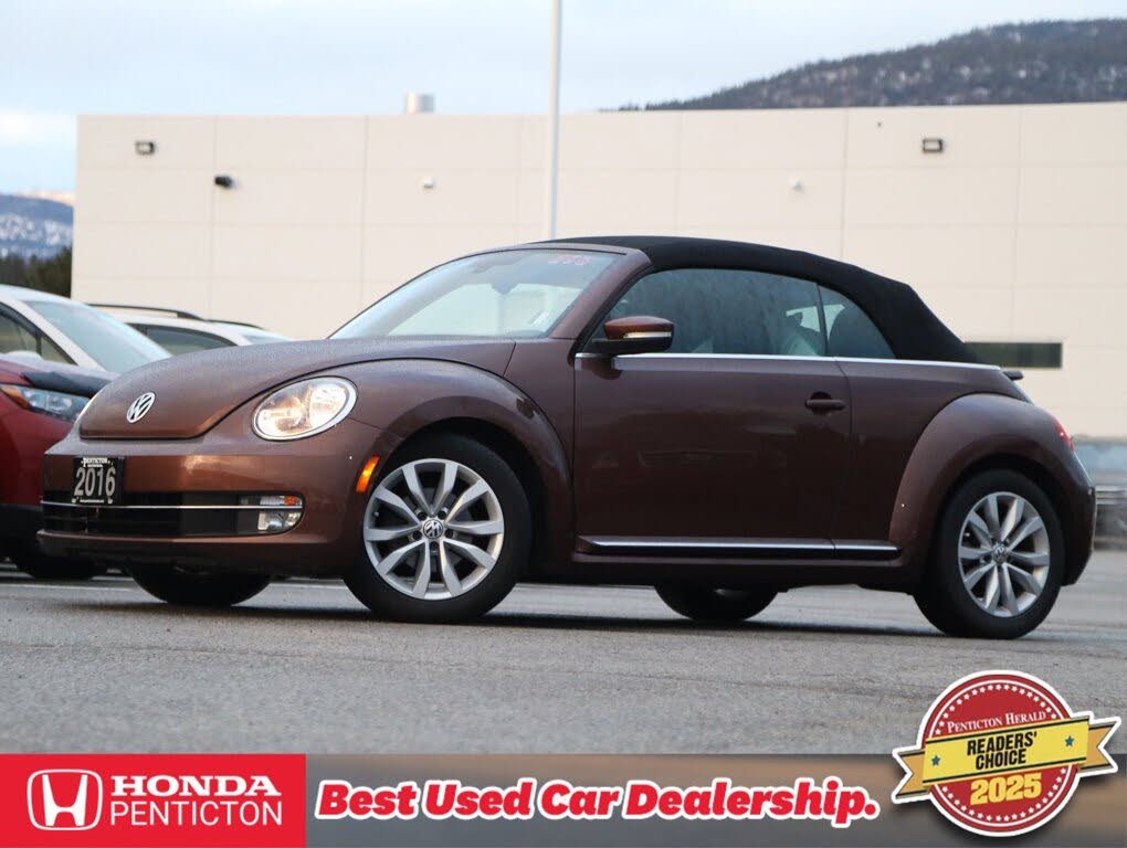 Volkswagen Beetle Comfortline Convertible 2016