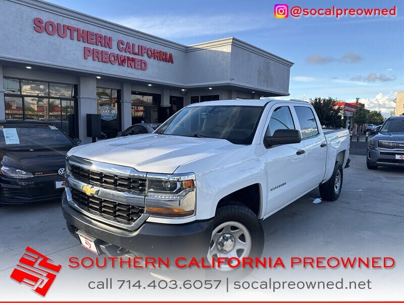 2018 Chevrolet Silverado 1500 Work Truck Crew Cab 4WD