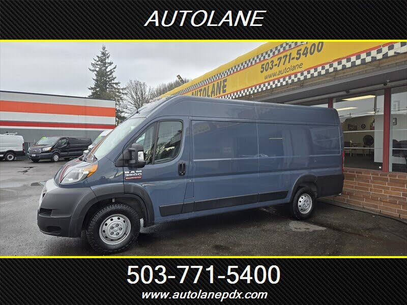 2021 RAM ProMaster 3500 159 High Roof Extended Cargo Van FWD