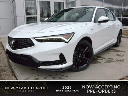 Acura Integra FWD with Elite and A-SPEC 2026