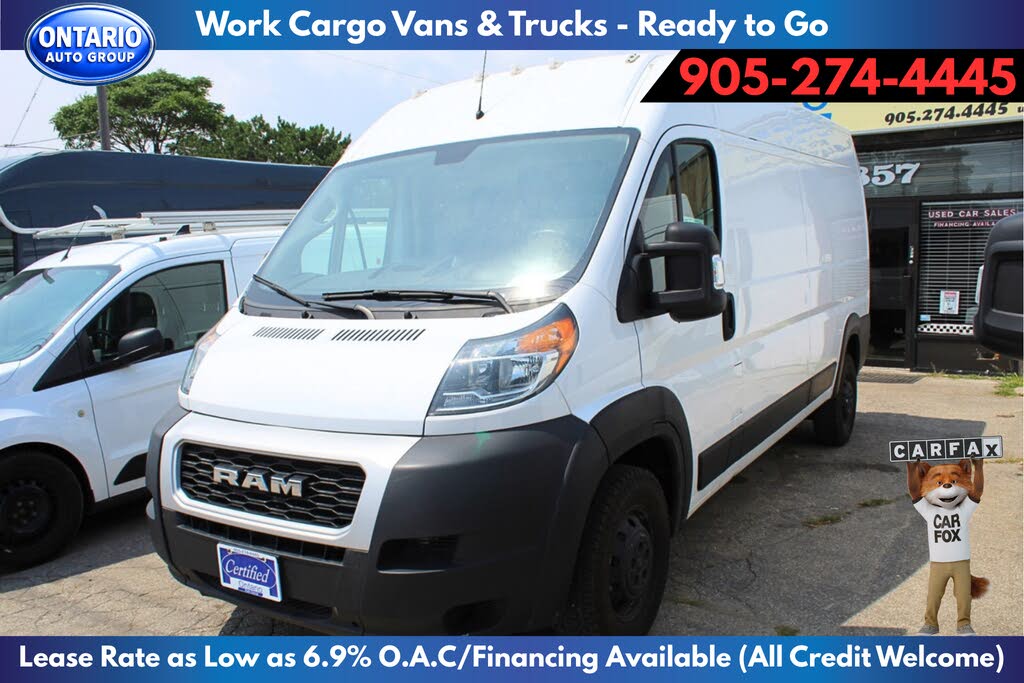 RAM ProMaster 2500 159 High Roof Cargo Van FWD 2021