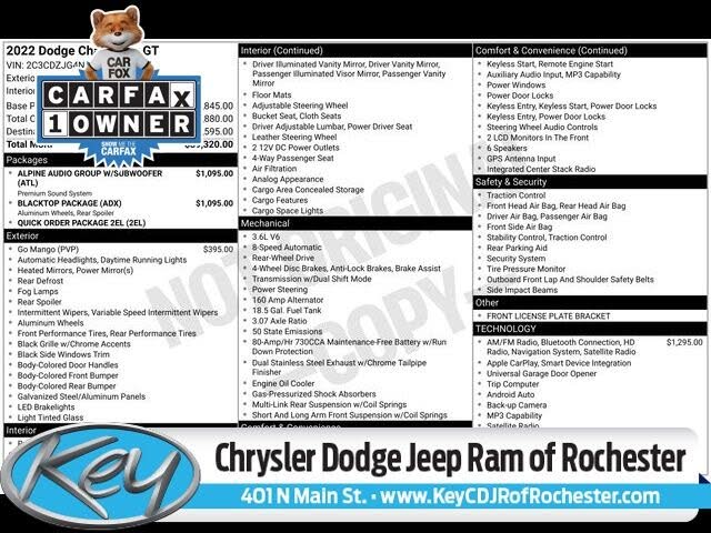 2022 Dodge Challenger GT RWD