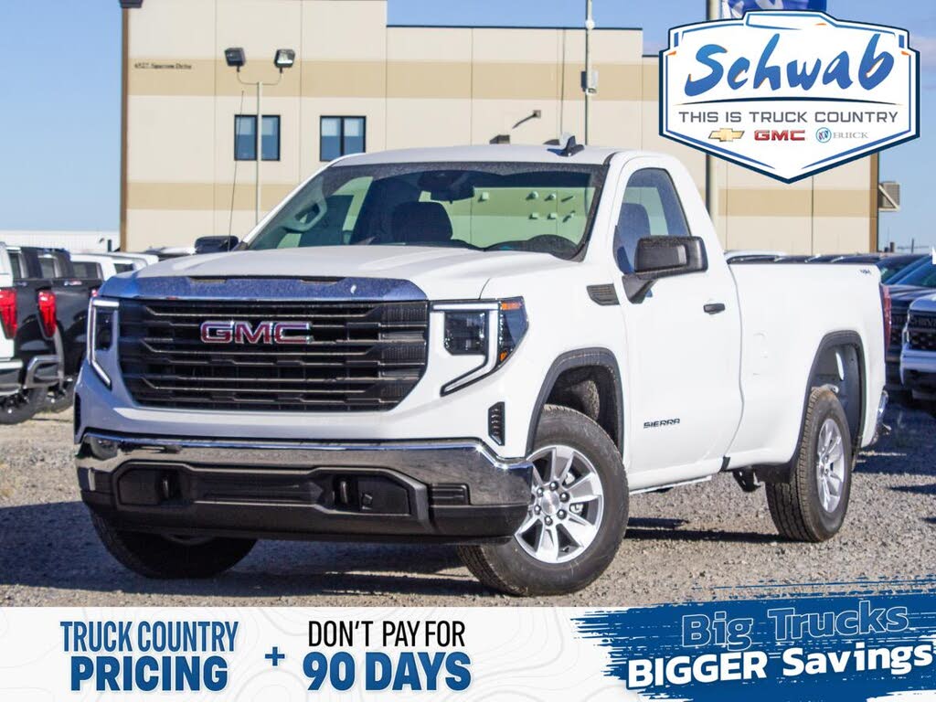 2026 GMC Sierra 1500 Pro Regular Cab LB 4WD