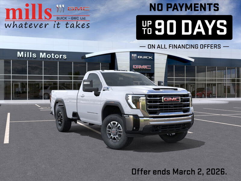 GMC Sierra 3500HD SLE Regular Cab LB 4WD 2026