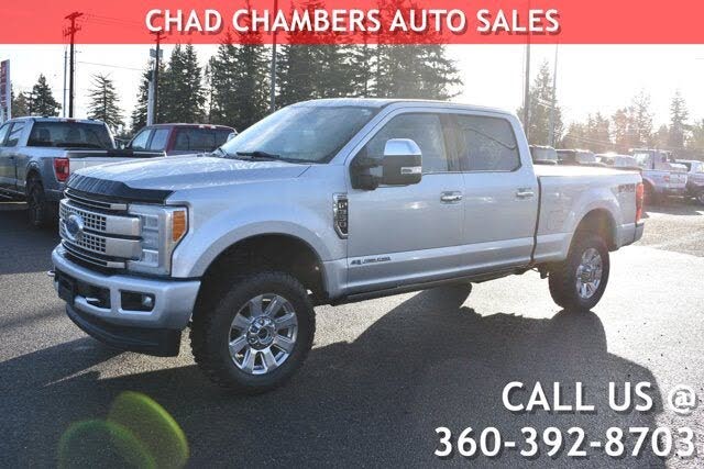 2018 Ford F-350 Super Duty Platinum Crew Cab 4WD
