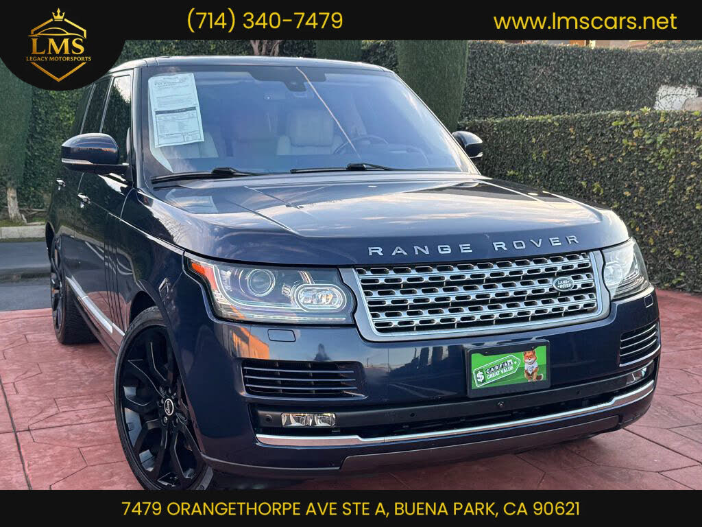 2016 Land Rover Range Rover Td6 HSE 4WD