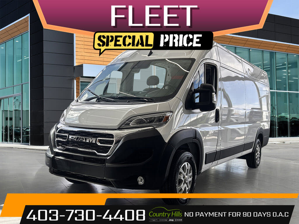 2025 RAM ProMaster 3500 SLT 159 High Roof Extended Cargo Van FWD