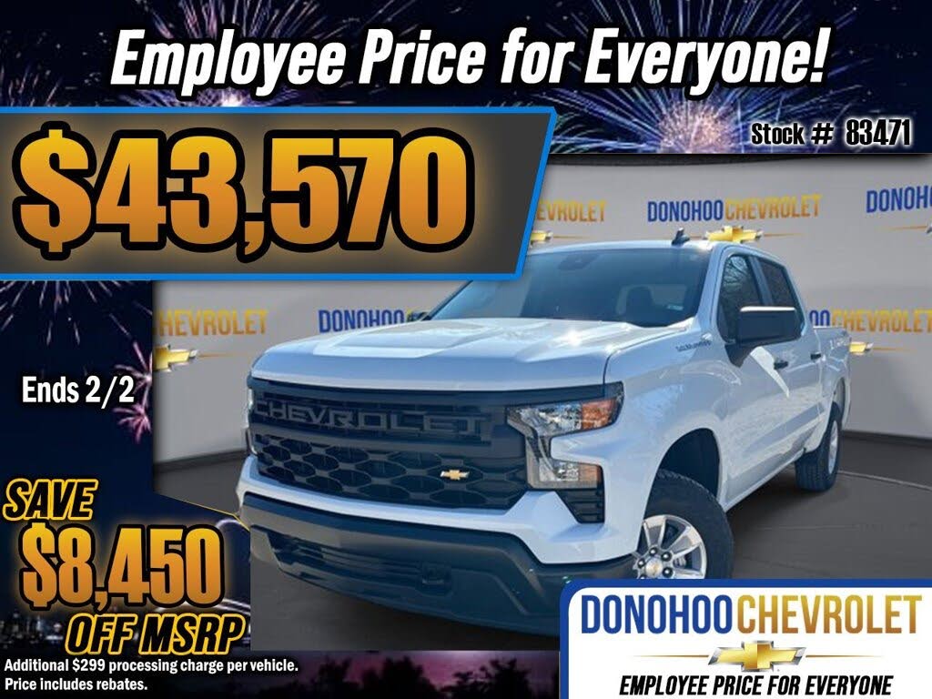 2026 Chevrolet Silverado 1500 Work Truck Crew Cab 4WD