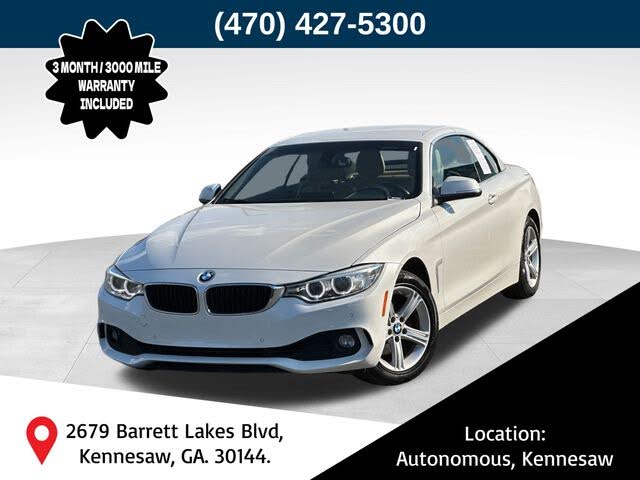 2015 BMW 4 Series 428i xDrive Convertible AWD
