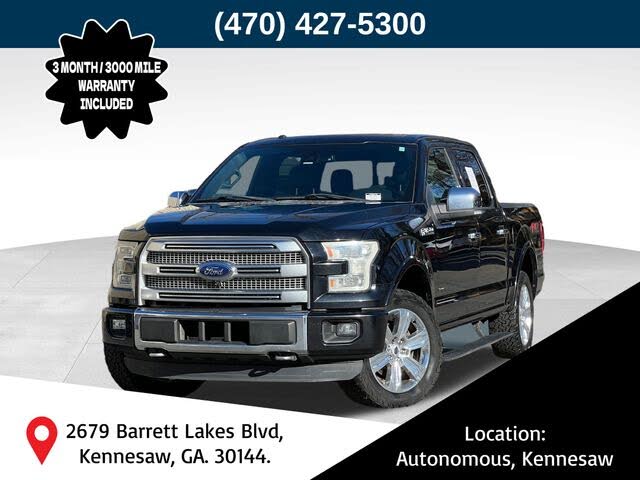 2016 Ford F-150 Platinum SuperCrew 4WD