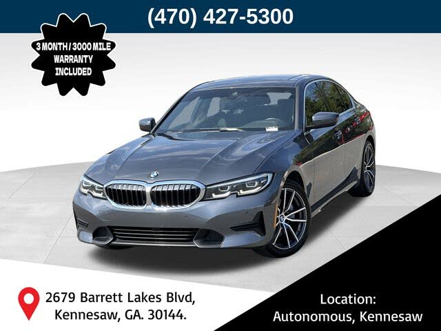 2019 BMW 3 Series 330i Sedan RWD