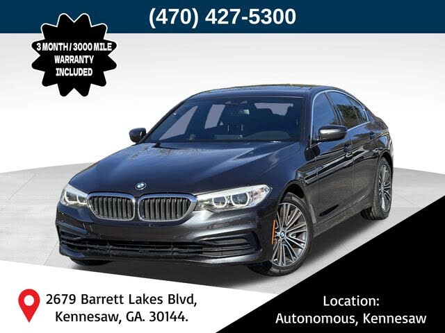 2019 BMW 5 Series 540i Sedan RWD