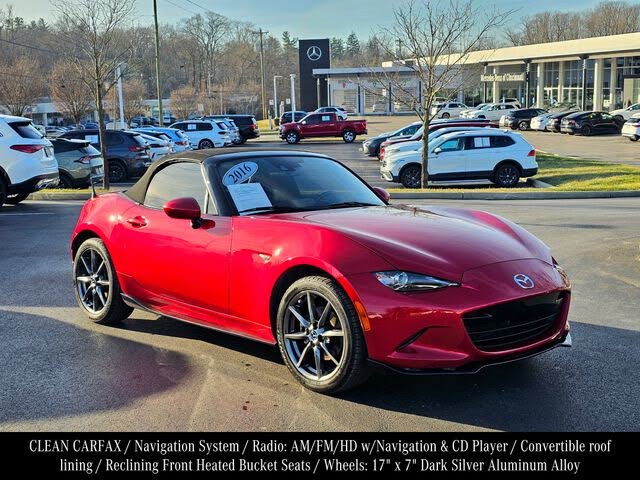 2016 Mazda MX-5 Miata Grand Touring Convertible