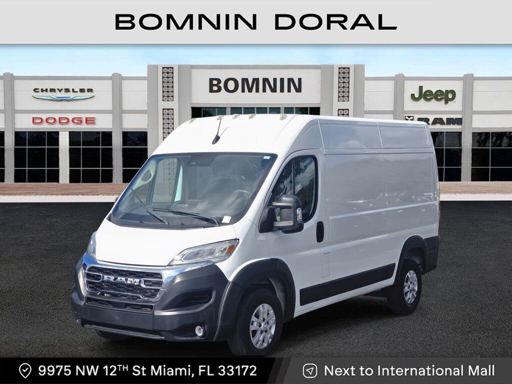 2024 RAM ProMaster 1500 Tradesman 136 High Roof Cargo Van without Passenger Seat FWD