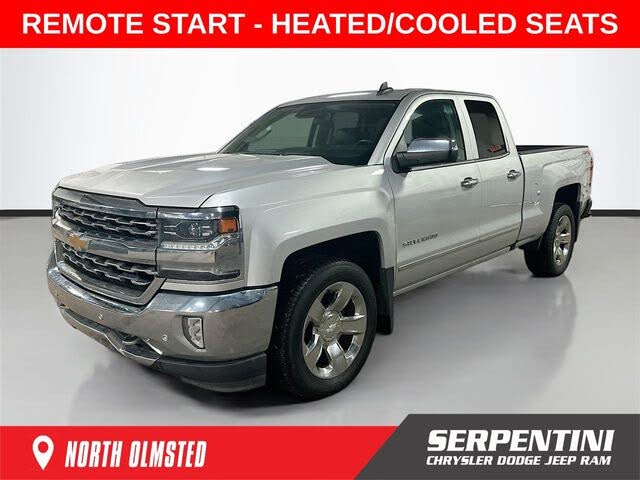 2017 Chevrolet Silverado 1500 LTZ Double Cab 4WD