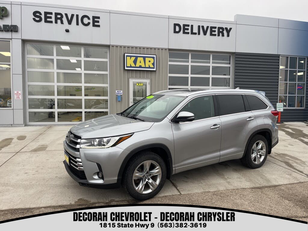 2017 Toyota Highlander Limited Platinum AWD