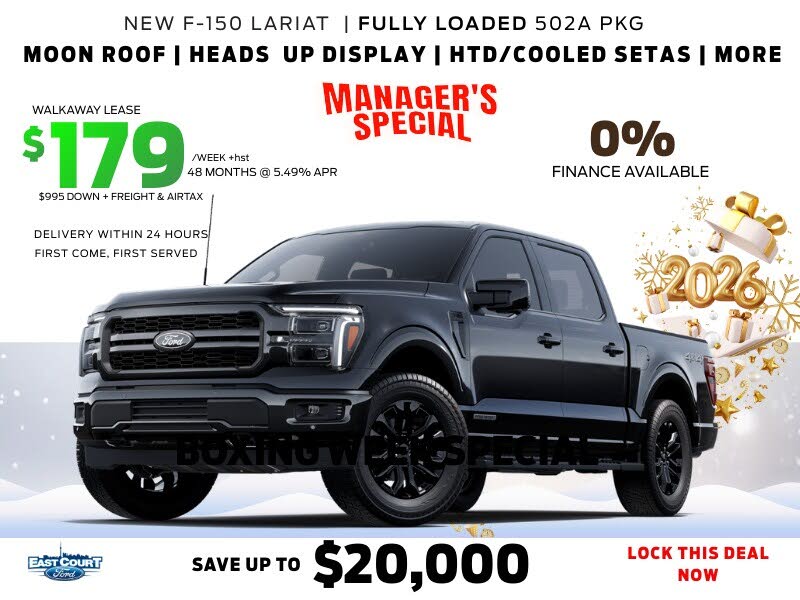 Ford F-150 Lariat SuperCrew 4WD 2025